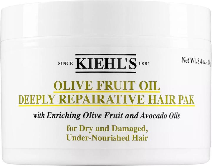 Actual product image Kiehl's Olive Fruit Oil Deeply Repairative Hair Pak Hair Mask (250 ml)