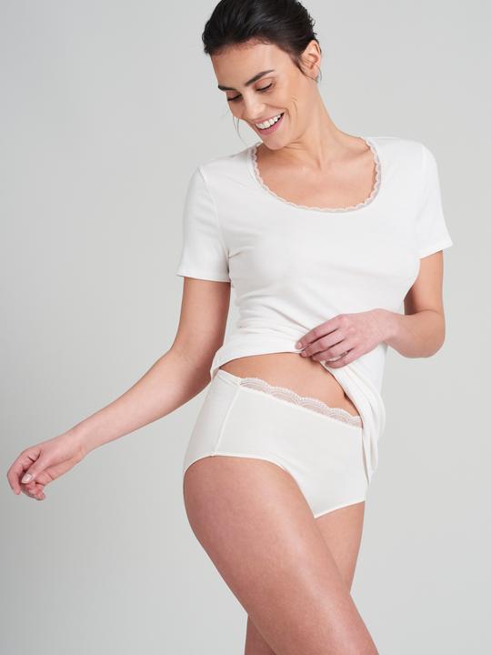 Actual product image Schiesser Feminine Lace maxi briefs (34, Single pack)