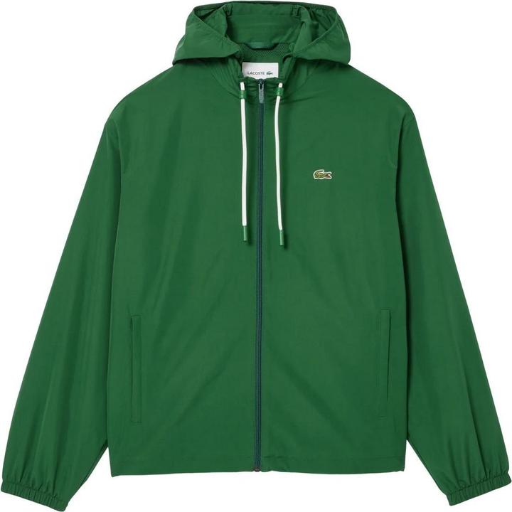 Actual product image Lacoste Mens Detachable Hood Sports Jacket (M)