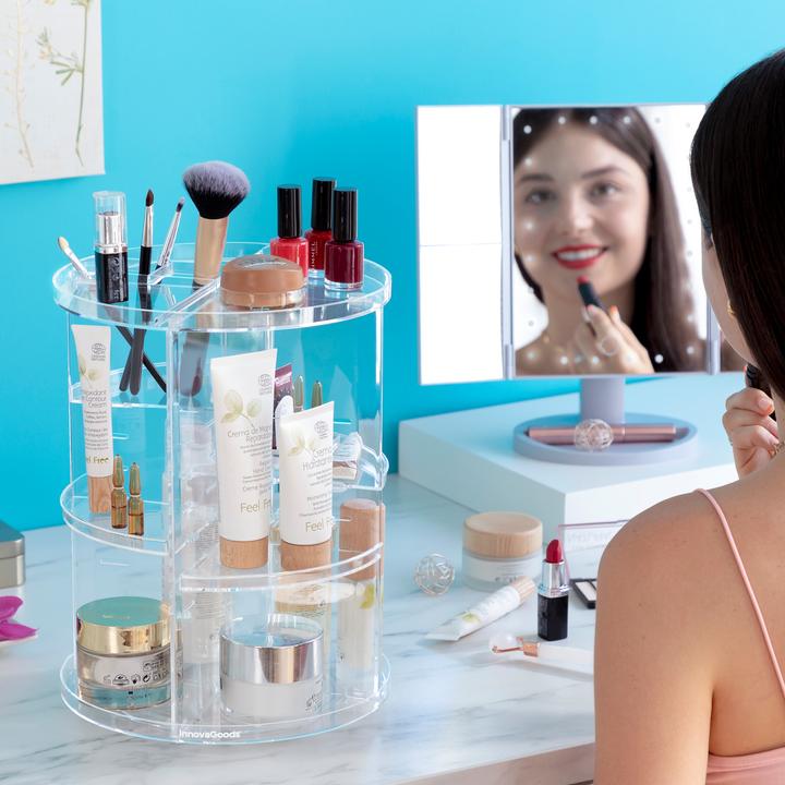 Produktbild InnovaGoods Drehbarer Make-up Organizer