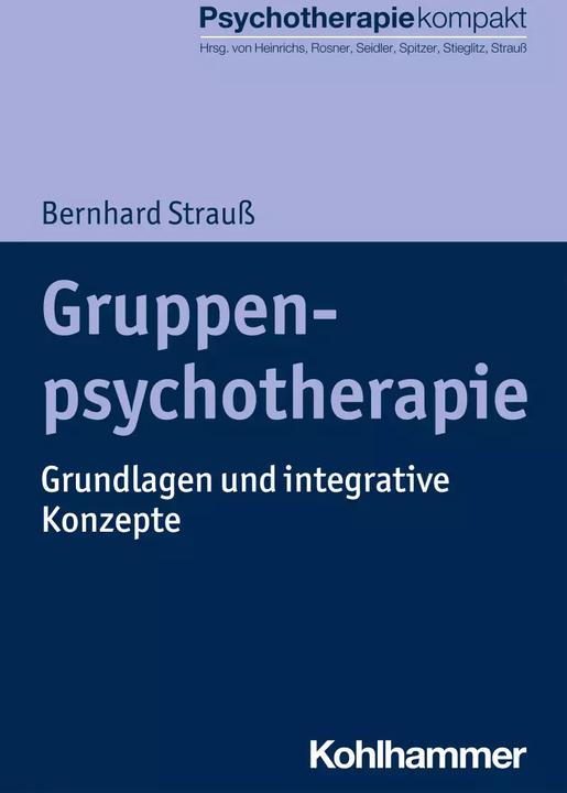 Actual product image Gruppenpsychotherapie (German, Bernhard Strauss, 2022)