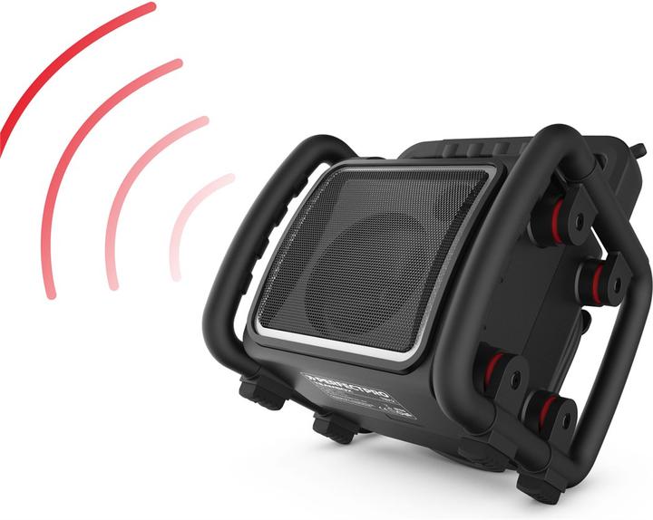 Actual product image PerfectPro DAB+ Radio TEAMBOX Black (FM, DAB+, Bluetooth)