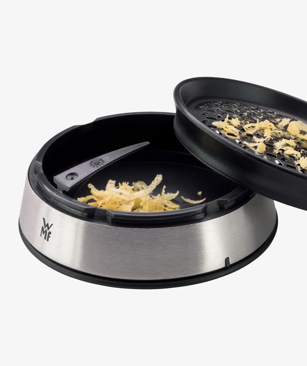 Produktbild WMF Ingwerreibe mit Aufbewahrungsbehälter Gewürzreibe Kitchen classics Edelstahl
