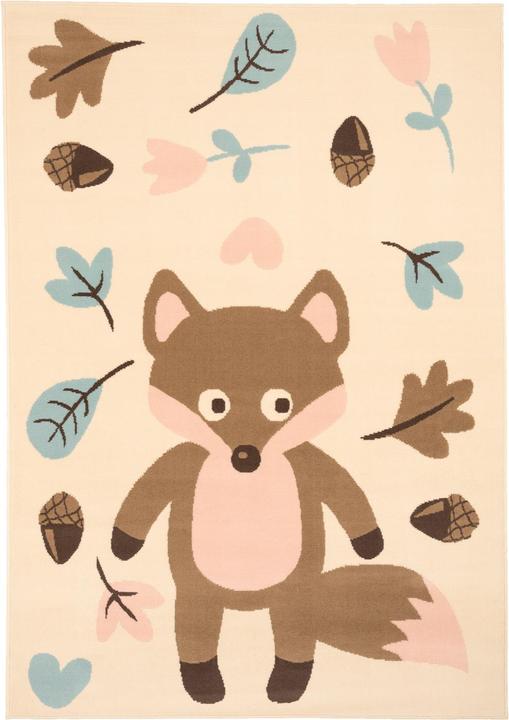 Produktbild Pergamon Kinderteppich Trendline Pastell Fuchs (185 x 270 cm)