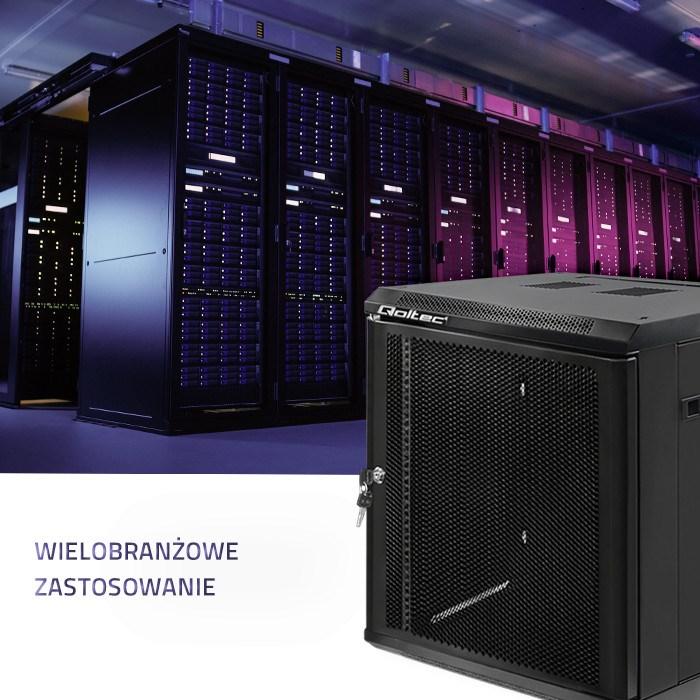 Image du produit Qoltec rack - 12U (12 HE, Rack 19 pouces)
