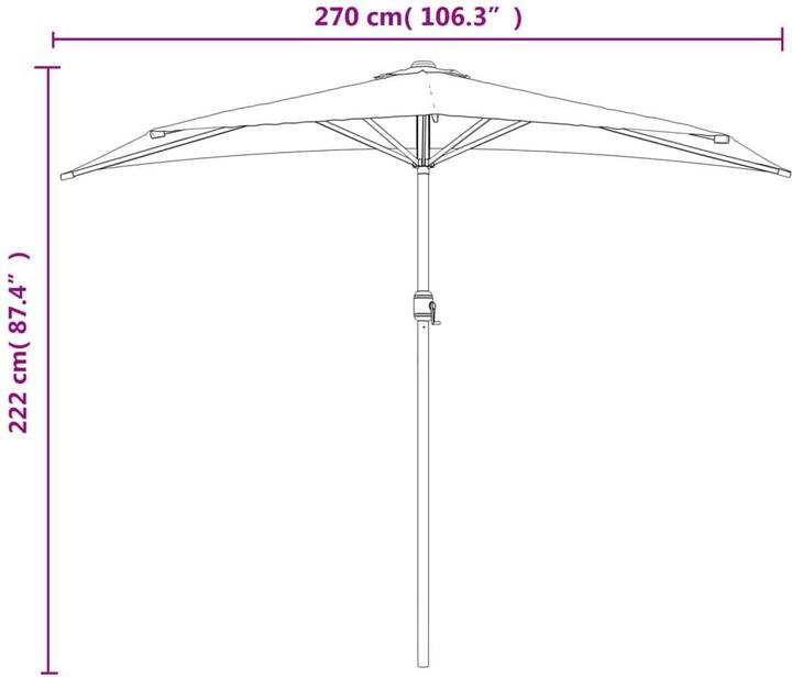Image du produit VidaXL Zawati (1.44 m)