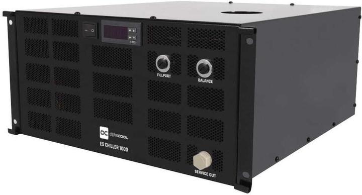 Actual product image Alphacool RAK ES Chiller 1000 ServerRack 5U