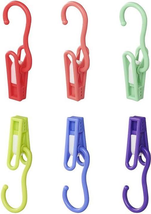 Produktbild ProPlus Klammern mit Haken set von 6 Stck