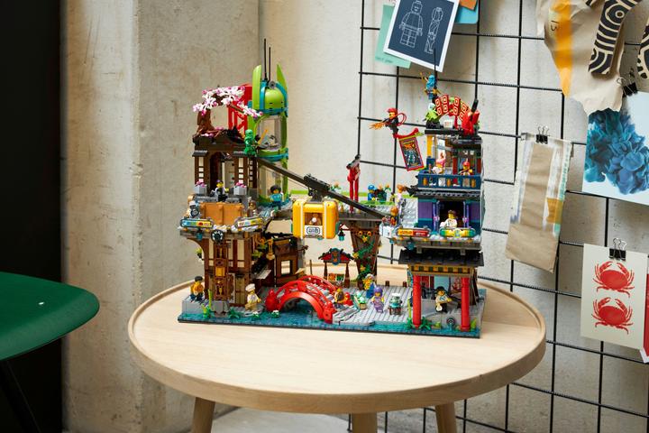 Actual product image LEGO Ninjago - Markets in the City (71799, LEGO Ninjago, LEGO Rare Sets)