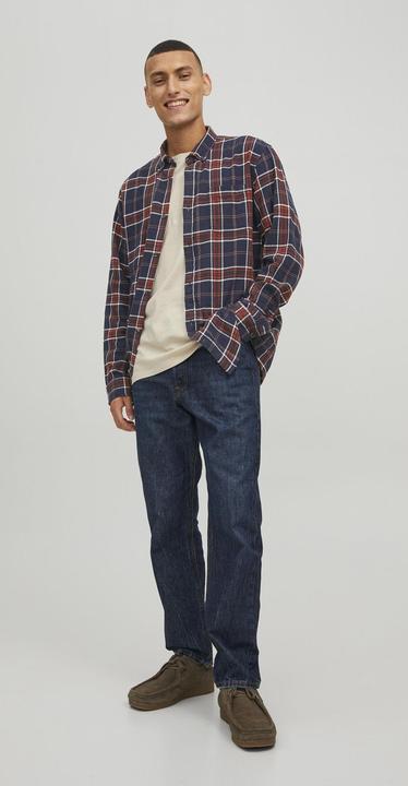 Produktbild Jack & Jones Kariertes Button-down Hemd (S)