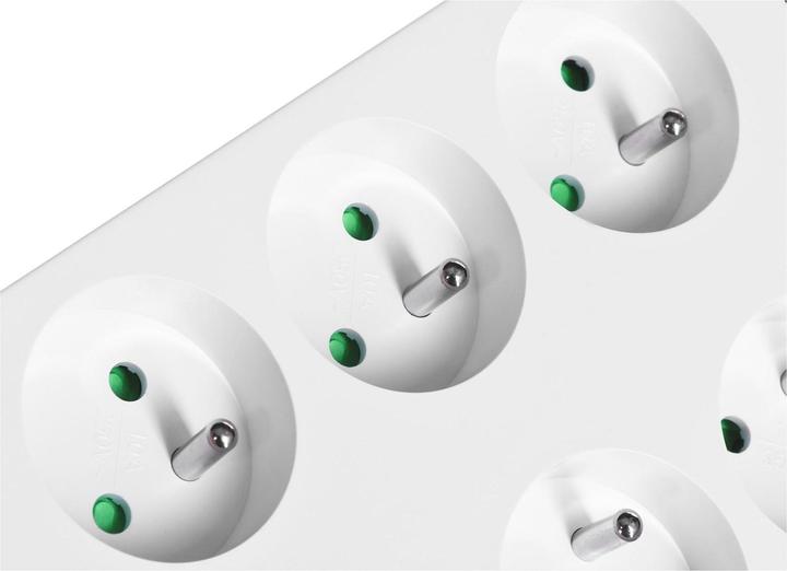Produktbild Eaton Überspannungsschutz PB6F (6 x UTE, 10 A, weiss) (6 x, CEE 7/5, 1.50 m)
