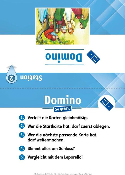 Energie-Label Arbeitsmaterial Grundschule. Stationenlernen Religion: Zachäus auf dem Baum (Deutsch, Britta Vaorin, Petra Lefin, 2020)