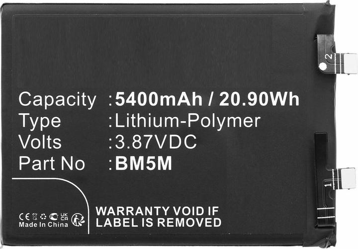 Immagine prodotto CoreParts Batteria per Redmi Mobile (Accumulatore di carica elettrica, K60)