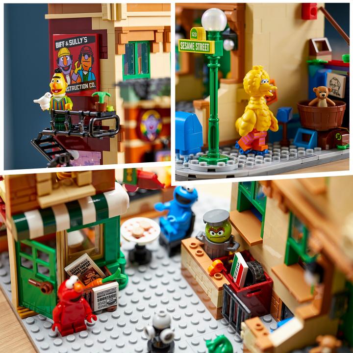 Produktbild LEGO 123 Sesame Street (21324, LEGO Ideas, LEGO Seltene Sets)