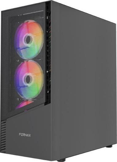 Actual product image Gembird PC case Midi-Tower Fornax 4300 ATX black