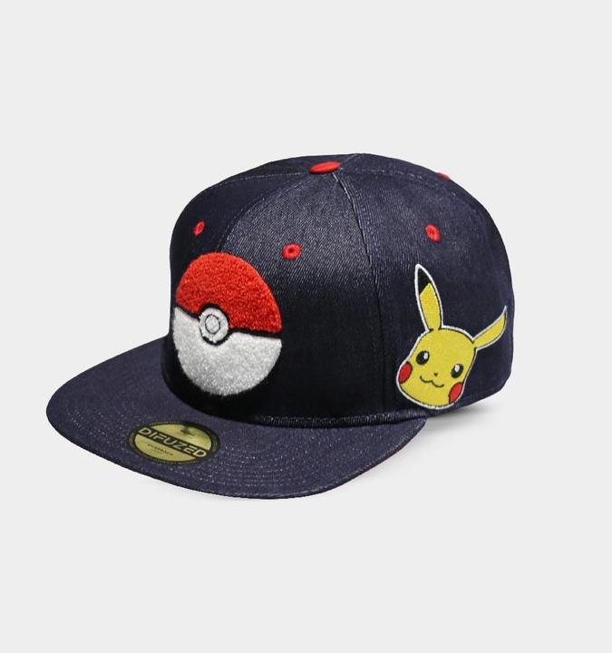 Immagine prodotto Pokémon Berretto Snapback Denim (Taglia unica)