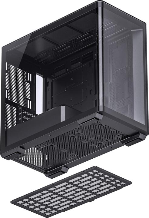 Productafbeelding Jonsbo D300 - zwart, 270&deg - gehard glas (Mini-ITX, mATX)