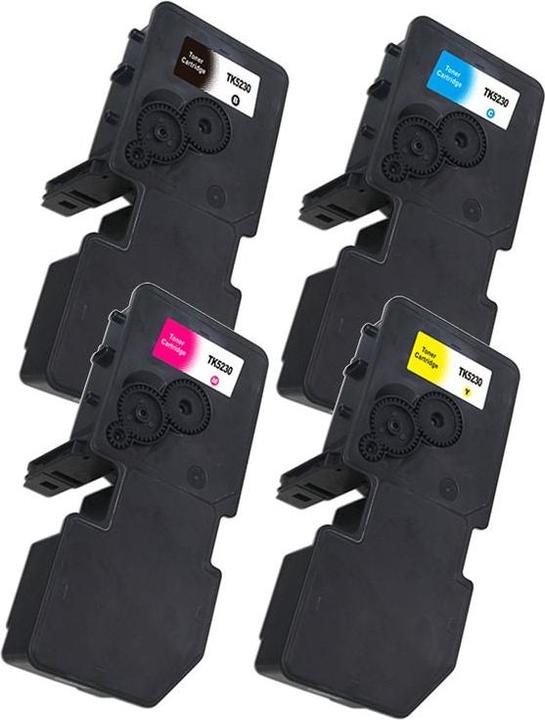 Actual product image Hermex Compatible Kyocera ECOSYS P5021cdw toner 4 pieces (M, C, Y, FC)