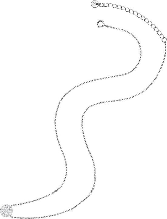 Immagine prodotto Glanzstücke München Catena da donna in argento Sterling Zirconia 40,0 cm + 5,0 cm di estensione - 30034 (Argento, 40 - 45 cm)
