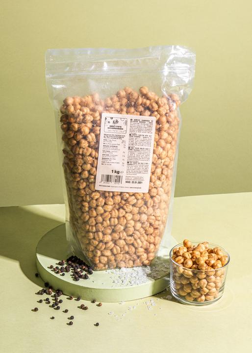 Actual product image KoRo Roasted chickpeas with salt and pepper flavour (1000 g)