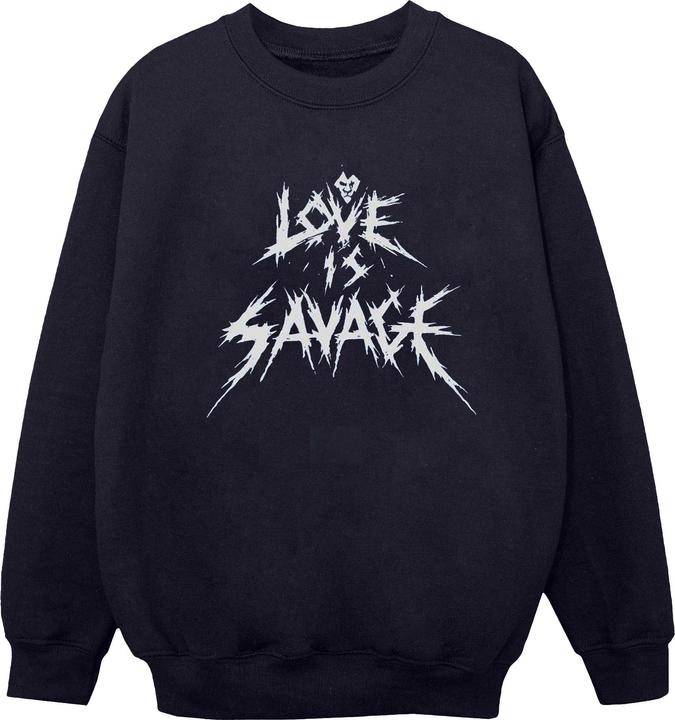 Actual product image Disney Girls Villains Love Is Savage Sweatshirt (152, 158)