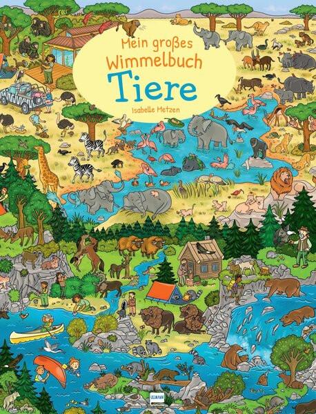 Produktbild Mein grosses Wimmelbuch - Tiere (Deutsch, Isabelle Metzen, 2022)