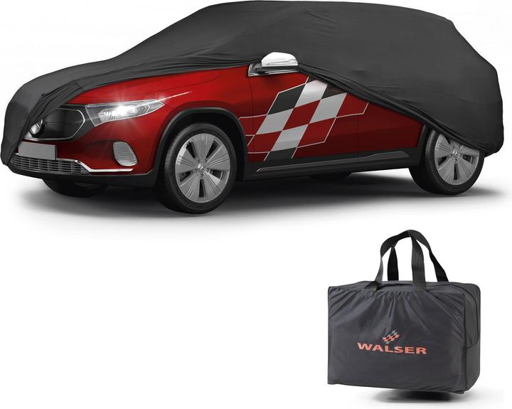 Actual product image Walser Autoplane Indoor Soft, car cover SUV size M black