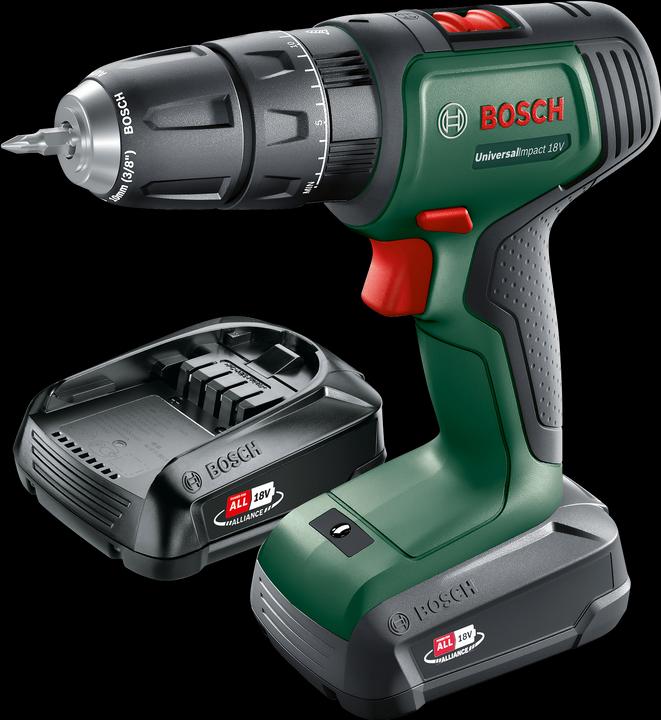 Actual product image Bosch Home & Garden UniversalImpact 18V (Rechargeable battery operated)