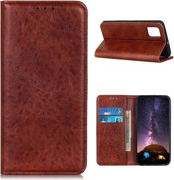 Image du produit MU Classic Crazy Horse V Couverture de livre en cuir Série (OnePlus 8T)