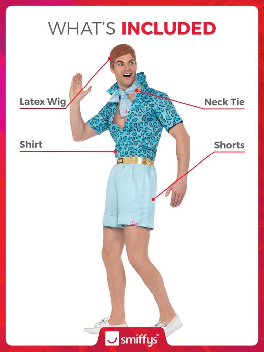 Actual product image Smiffys Barbie: Safari Ken (L)