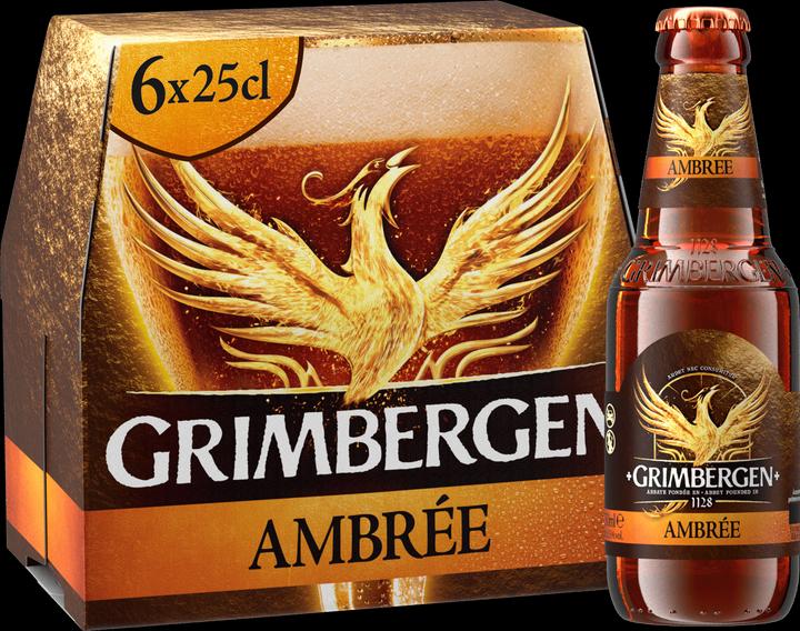 Produktbild Grimbergen Ambrée (6 x 25 cl)