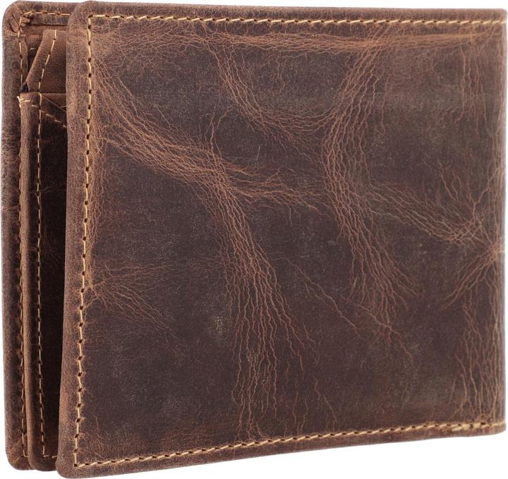 Actual product image Greenburry Vintage Sternzeichen Geldbörse Leder 12 cm