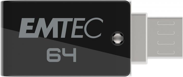 Actual product image Emtec Dual USB2.0 micro-USB T260 64GB (64 GB, Micro USB, USB-A, USB 2.0)