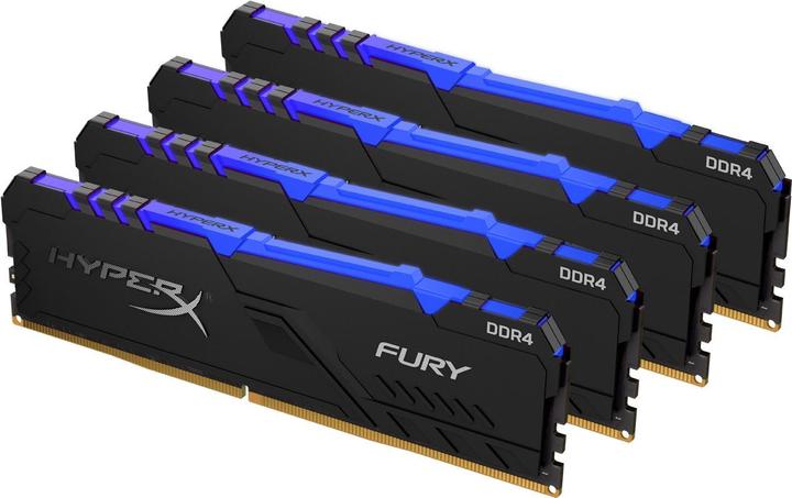 Image du produit HyperX Fury RGB (4 x 8GB, 3200 MHz, RAM DDR4, DIMM)