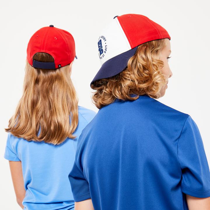 Actual product image Decathlon Cap kids - W500 blue/white
