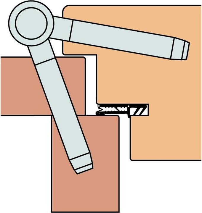 Actual product image Anuba Drill-in tapes model C (CH standard)