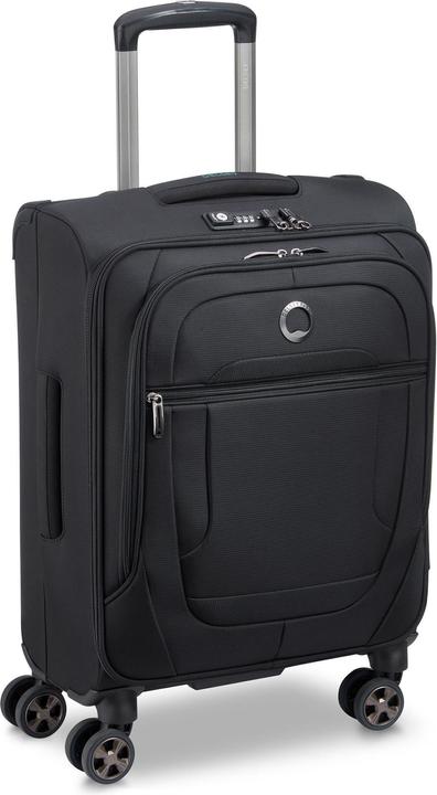 Immagine prodotto Delsey Helium DLX Slim - batteria alcalina, musta (40 l, Bagaglio a mano (fino a 50 litri))