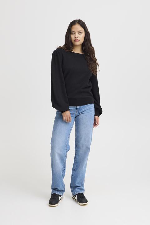 Actual product image Ichi 's ong seeve sweater ihviree (L)