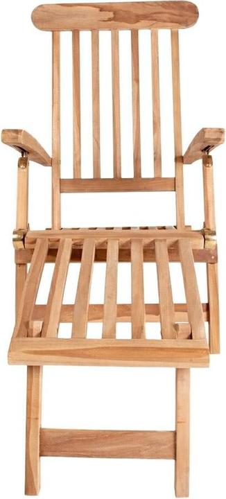 Image du produit House Nordic Chaise de pont en teck Arrecife Teck (150 cm)