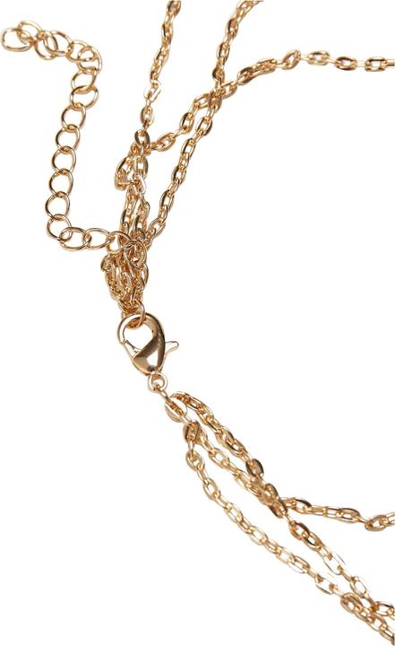 Actual product image Urban Classics Layering Pearl Basic Necklace (50% iron, 50% zinc)