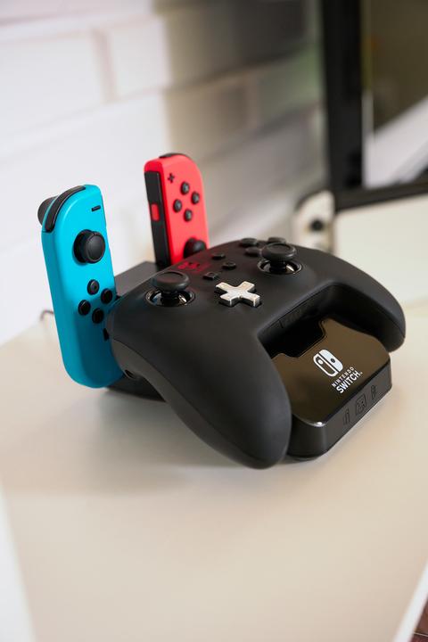 Actual product image PowerA Controller Charging Station by for Nintendo Switch (Switch, Switch OLED)