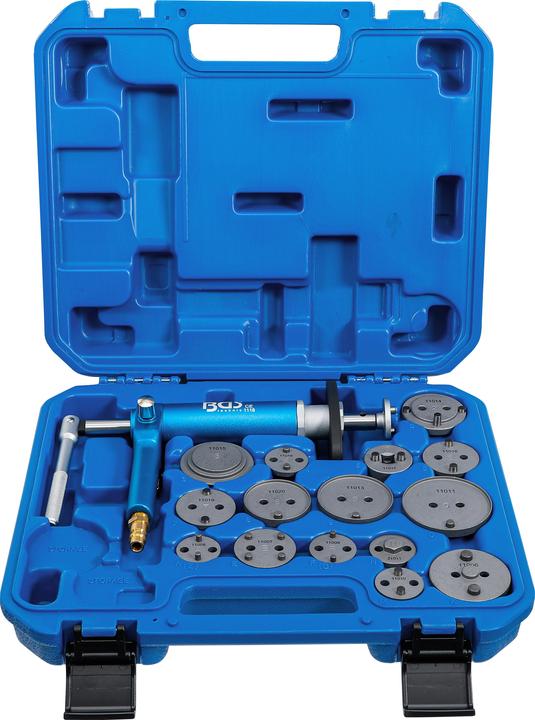 Actual product image BGS Brake Piston Reset Tool Set pneumatic 16 pcs. (Rear brake, Brake kit, 16)