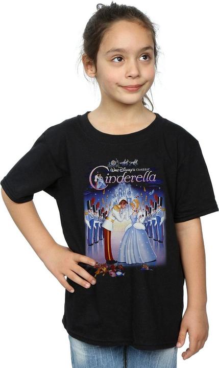 Produktbild Disney Cinderella Collage Poster TShirt Mädchen (140, 146)