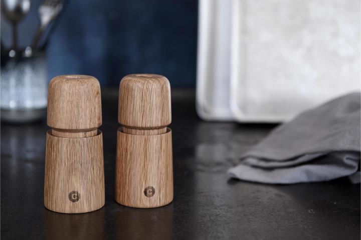 Actual product image Crush Grind Pepper mill Stockholm Mini 11 cm, light brown (Pepper)