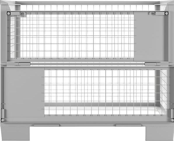 Actual product image Dippl EUR grid box exchange pallet