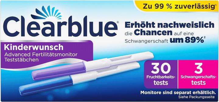 Image du produit Clearblue Bâtonnets de test pour moniteur de fertilité