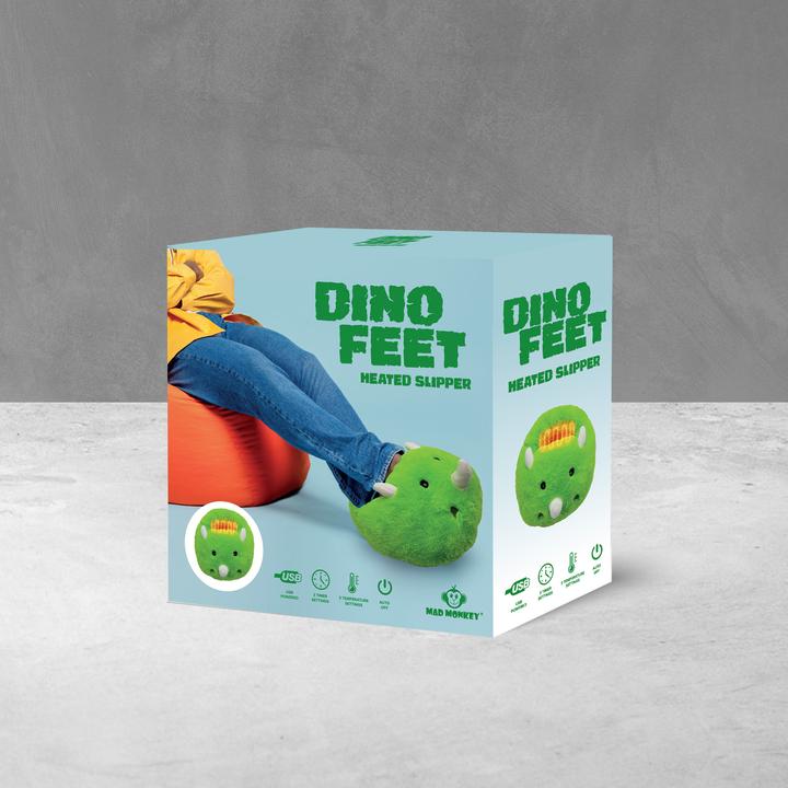 Image du produit Mad Monkey Chauffe-pieds électriques au design Dino
