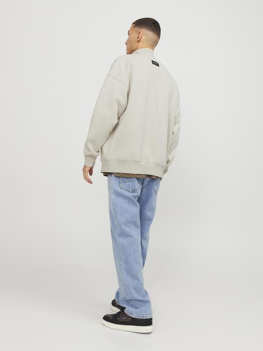 Produktbild Jack & Jones Einfarbig Sweatshirt mit Rundhals Sweatshirt mit Rundhals (S)