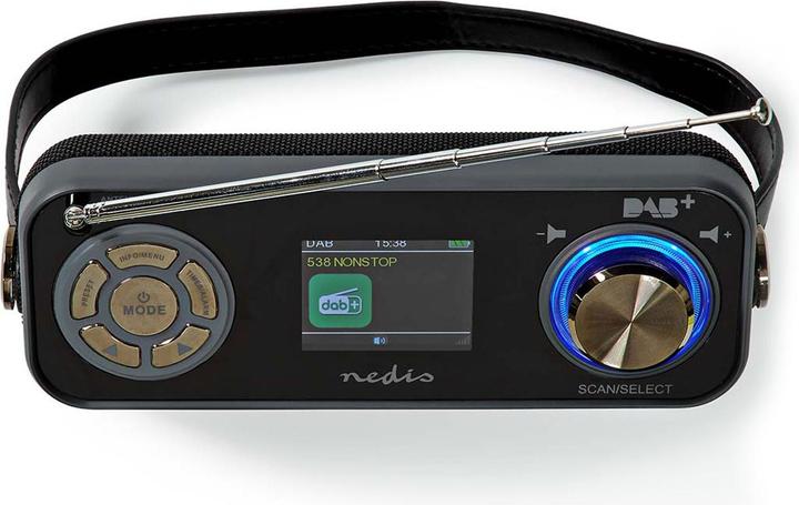 Productafbeelding Nedis DAB+ radio (DAB+, FM, Bluetooth)