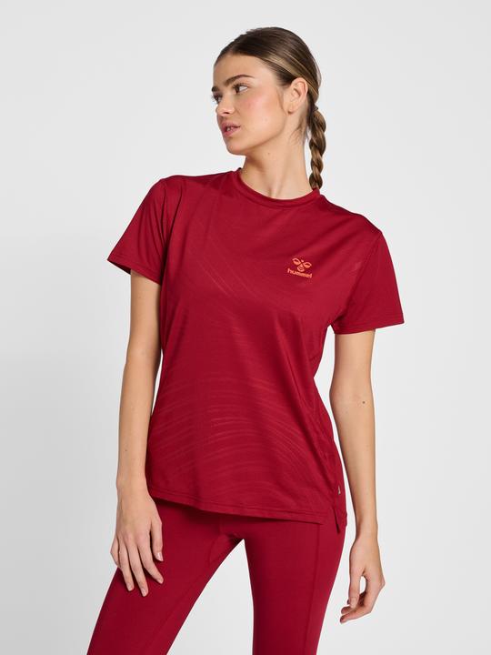 Actual product image hummel Ongrid Poly Tee S/S Wo (XS)